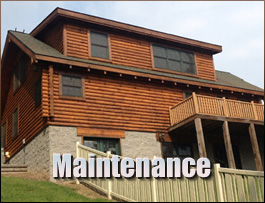  Manson, North Carolina Log Home Maintenance